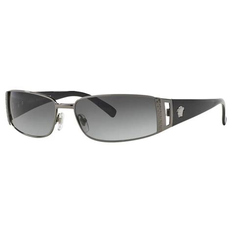 Versace Ve 2021 1001/11 Pewter Ve2021 Unisex Sunglasses 